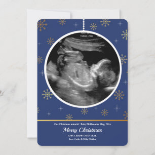 Carte de vacances de l'ornement Ultrasound