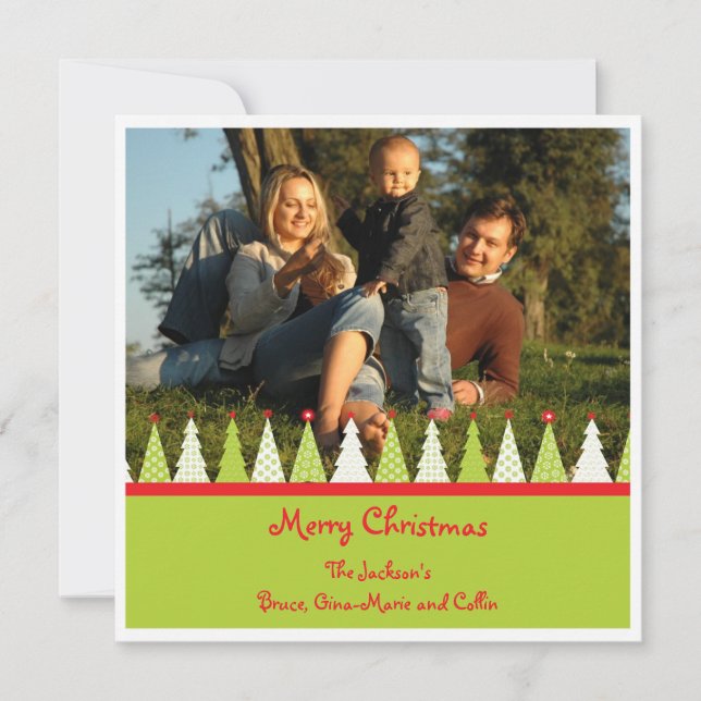 Carte de vacances de Lots Of Trees Square (Devant)