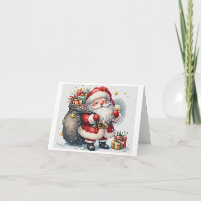 Carte de vacances de Noël (Devant)