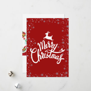 Carte de vacances de Noël