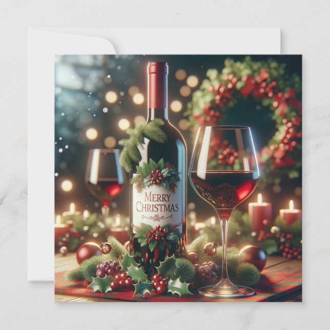 Carte de vacances de Noël (Devant)