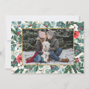 Carte de vacances de Noël Joie photo