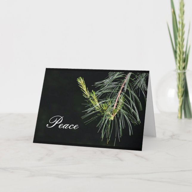 Carte de vacances de paix (Devant)
