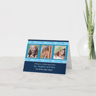 Carte de vacances de photo