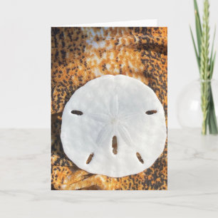 Carte de vacances de sable