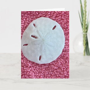 Carte de vacances de sable