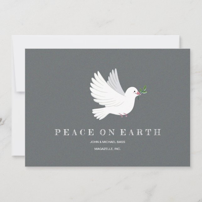Carte de vacances Dove Peace (Devant)