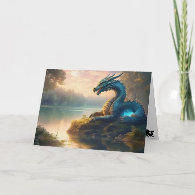 Carte de vacances Dragon Heart (Devant)