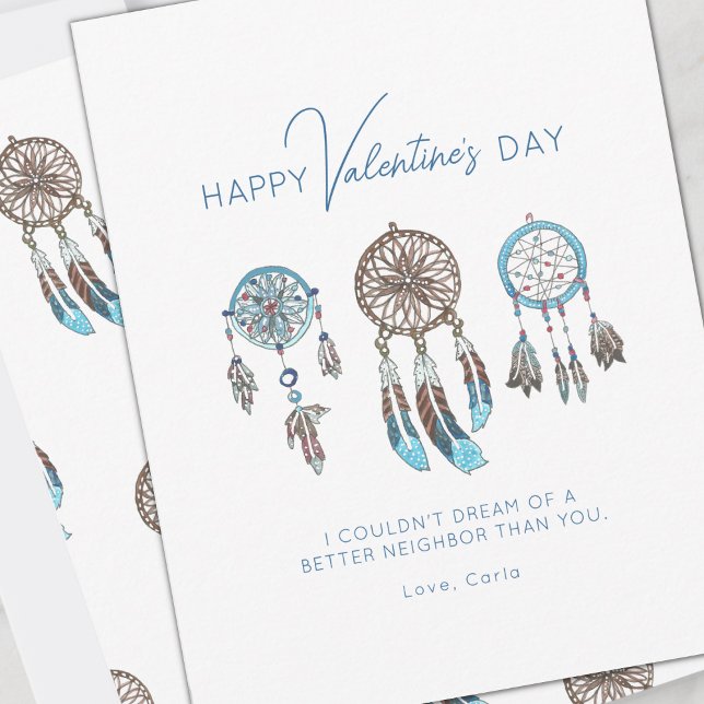 Carte de vacances Dream Catcher Voisin Valentine (Créateur téléchargé)