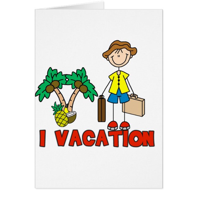 Carte de vacances du garçon I (Devant)