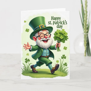 Carte de vacances du lutin rayé