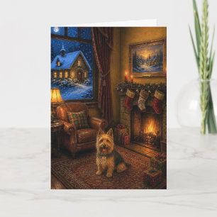 Carte de vacances du Terrier Australien