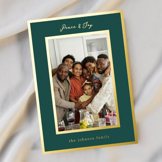 Carte de vacances Emerald Gold (Créateur téléchargé)