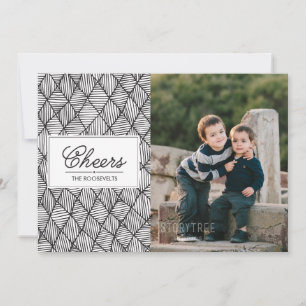 Carte de vacances en papier Cheers