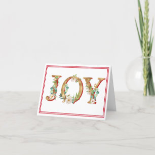 Carte de vacances encadrée Christmas Joy