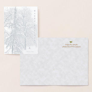 Carte de vacances et plaisirs simples