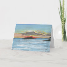 Carte de vacances Grenade Sunset