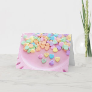 Carte de vacances Heureuse Sainte-Valentin Candy H