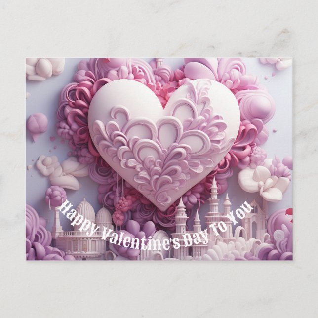 Carte de vacances Heureuse Sainte-Valentin To You (Devant)