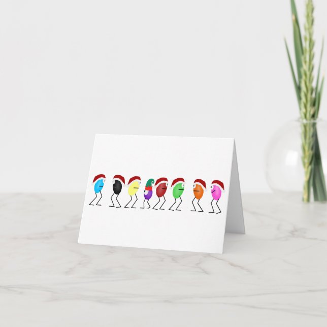 Carte de vacances Jelly Beans (Devant)