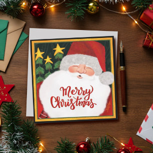 Carte de vacances Jolly Père Noël Christmas Inspir