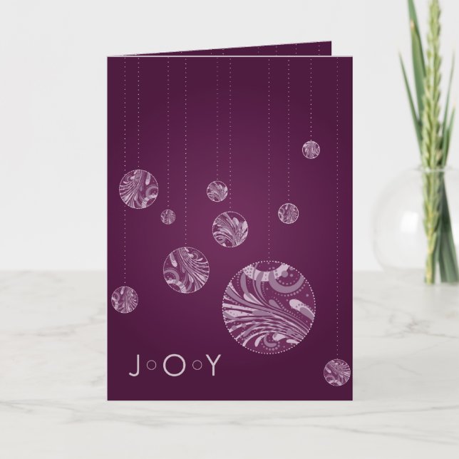 Carte de vacances JOY (Devant)