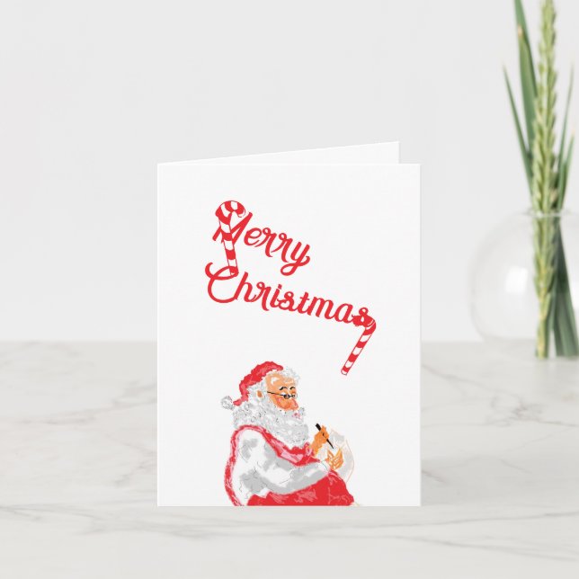 Carte de vacances : Joyeux Noël (Devant)