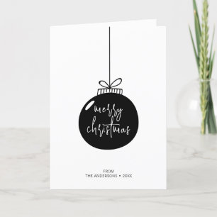 Carte de vacances Joyeux Noël