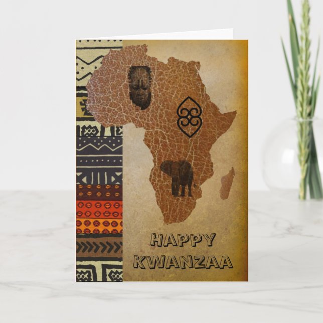 Carte de vacances Kwanzaa (Devant)