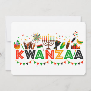 Carte de vacances Kwanzaa