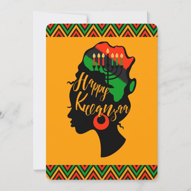 Carte de vacances Kwanzaa (Devant)