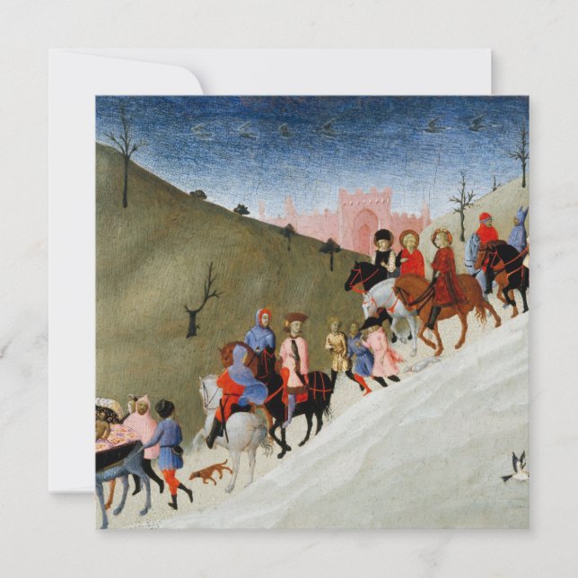 Carte de vacances Le Voyage des Mages (Devant)