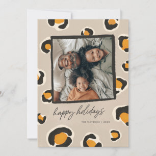 Carte de vacances Leopard Spots
