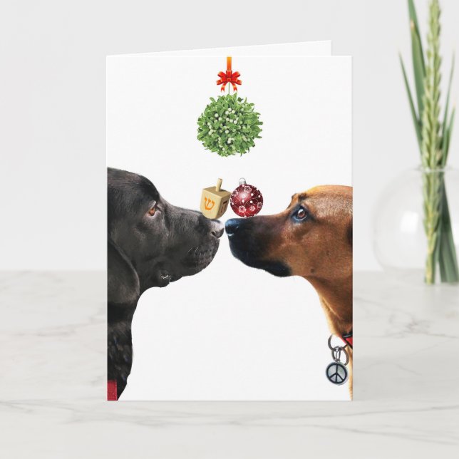 Carte de vacances Lucky Dogs (Devant)