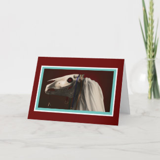 Carte de vacances Mari Lwyd