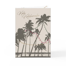 Carte de vacances Mele Kalikimaka Green & Bright