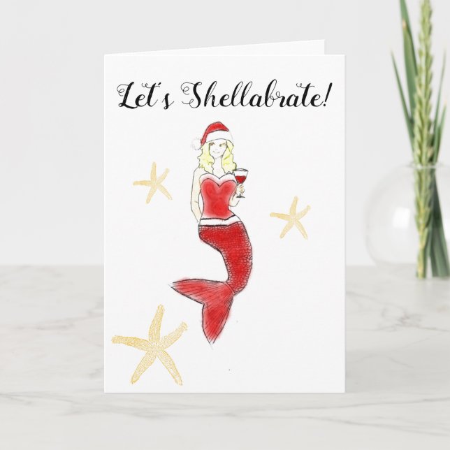 Carte de vacances Mermaid (Devant)