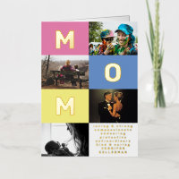 BLOCS DE COULEUR MOM MODIFIABLES OR MULTI Photo