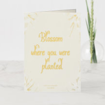 Blossom Gold Card