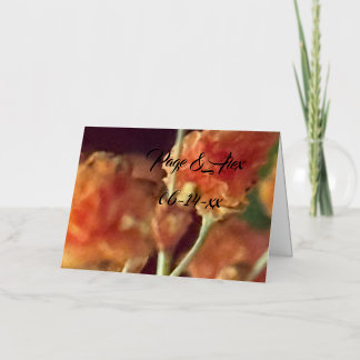 Carte De Vacances Métallisée Folded Foil Greeting Card