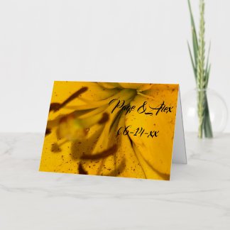 Carte De Vacances Métallisée Folded Foil Greeting Card