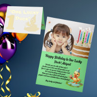 Photo d'Une Canette Chanceuse pour 1er Anniversair