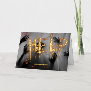 Carte De Vacances Métallisée SlipperyJoe's Happy Halloween LGBTQIA feuille chil
