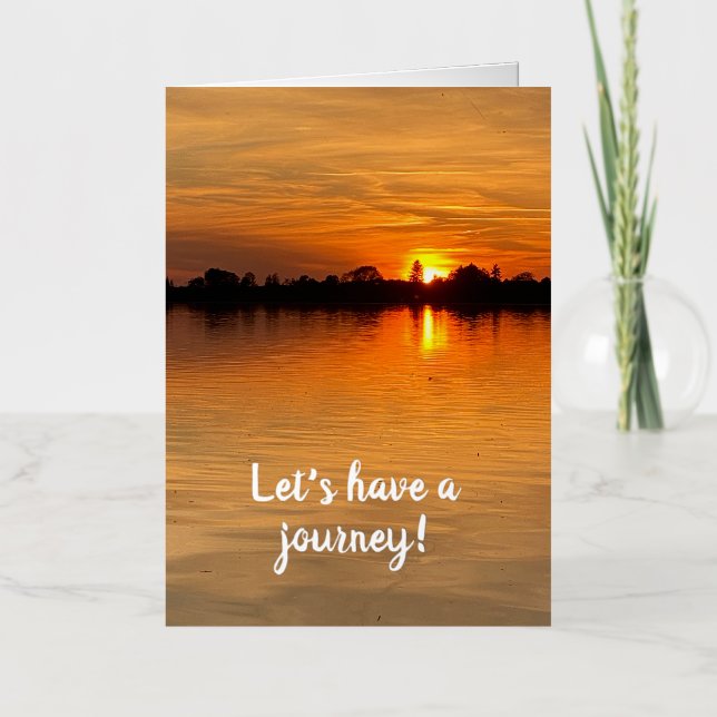 Carte De Vacances Métallisée Super comme cadeau spécial (Recto)