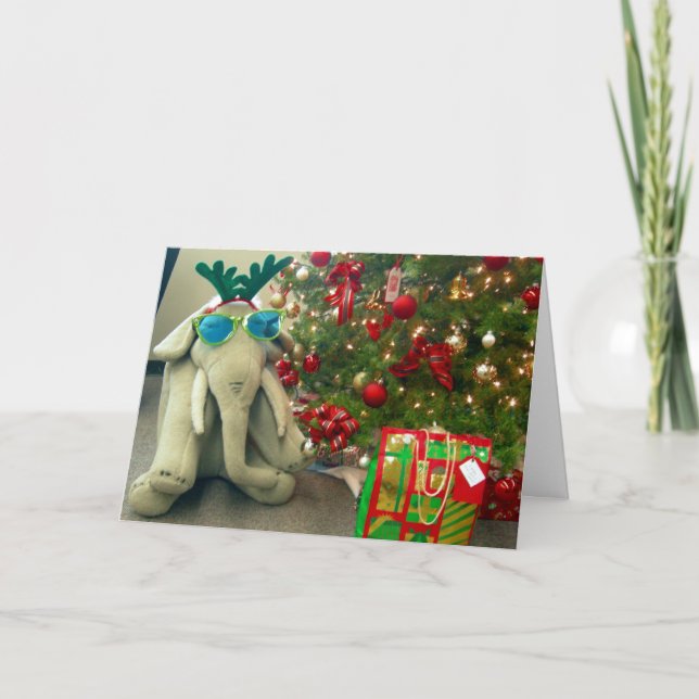 Carte de vacances Mme Ella (Devant)