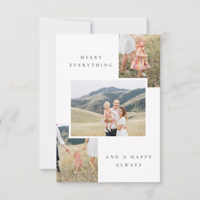 CARTE DE VACANCES MULTIPHOTO (Devant)