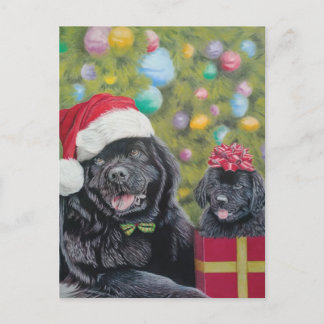 Carte de vacances Noël surprise