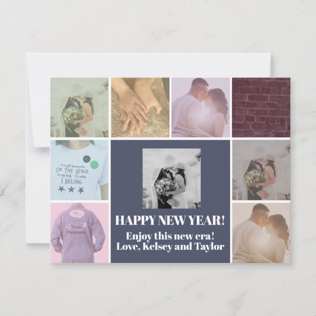 Carte de vacances Nouvelle Ère (Devant)