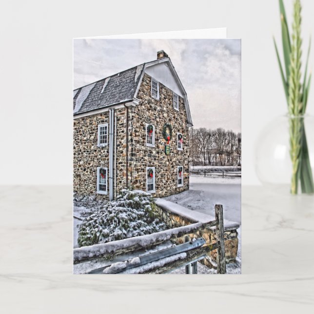 Carte de vacances Old Grist Mill (Devant)
