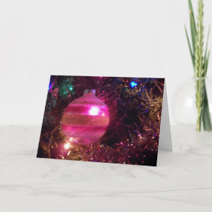 Carte de vacances "Ornement Vintage" - Noël